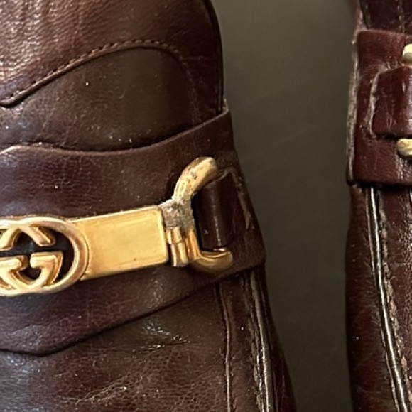 Men’s Vintage Gucci loafers - Picture 9 of 10